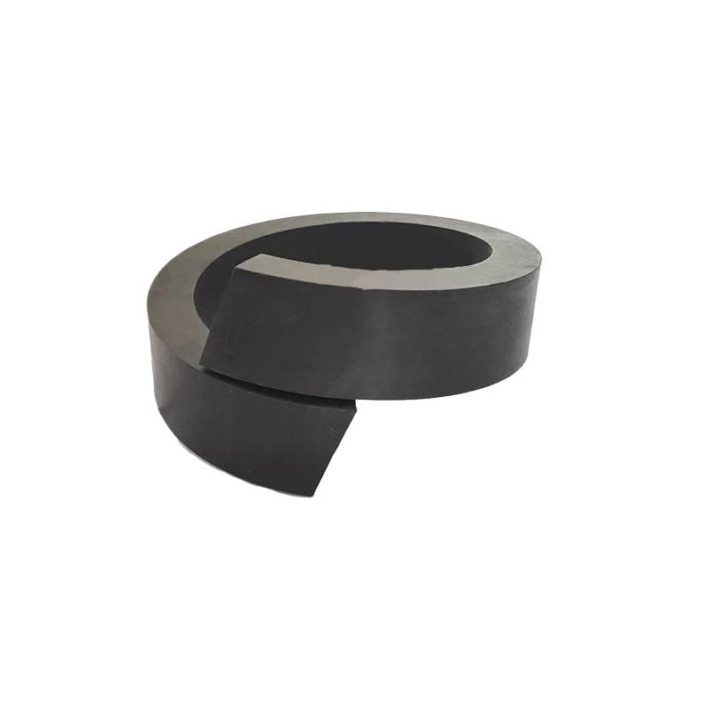 Spiral rubber seal